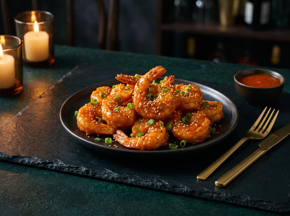 Chatpata Shrimps