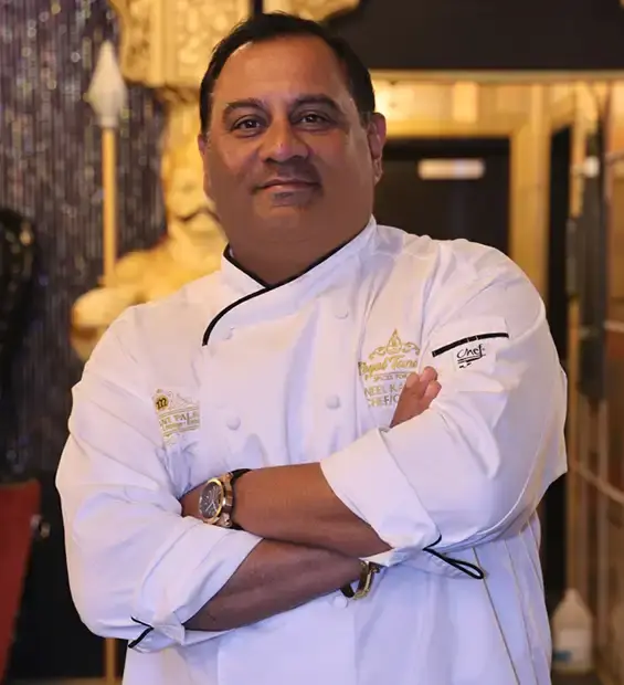 Neel Kamal, owner and chef